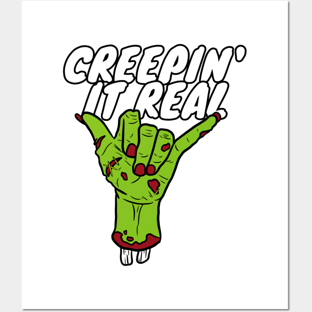 Creep It Real Wall Art by KODV.DESIGNS 